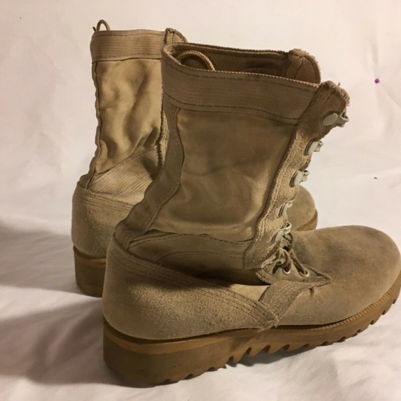 ALTAMA HOT WEATHER VENTED TAN COMBAT BOOTS 8R NM03035 main image 5